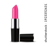realistic 3d pink lipstick icon ... | Shutterstock .eps vector #1923352631
