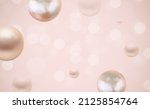 glossy abstract pink background ... | Shutterstock . vector #2125854764