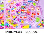 colorful beads collection | Shutterstock . vector #83773957