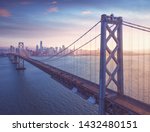 San Francisco Bay Bridge With...