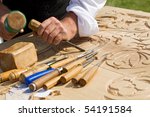 Traditional Craftsman Carving...