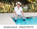 Small photo of OJAI, CA - SEPTEMBER 03: Musician Royston Langdon poses for a portrait in Ojai, CA on September 3, 2021.