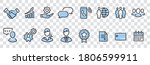 business loyalty icons vector... | Shutterstock .eps vector #1806599911