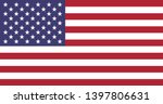 flag of usa vector illustration | Shutterstock .eps vector #1397806631