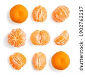 Pattern Of Whole  Tangerines Or ...