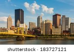 Pittsburgh Downtown Skyline By...