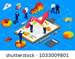financial administration... | Shutterstock .eps vector #1033009801