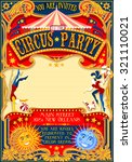 Circus Theatre Fairground Retro ...