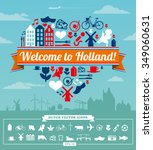 Holland Dutch Vector Set