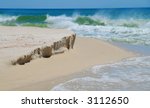 Beach Erosion With Waves And...