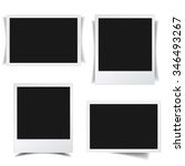 blank photo frames collection... | Shutterstock .eps vector #346493267