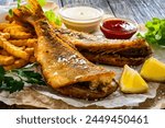 Fried perch with french fries...