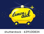 Lemon Aid Template Vector...