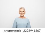 Elderly Beautiful Woman With A...
