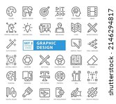 graphic design   outline icon... | Shutterstock .eps vector #2146294817