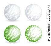 Two Hi Detail Golf Balls  One...