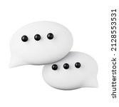 communication speech bubbles... | Shutterstock . vector #2128553531