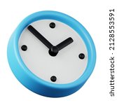 office wall clock high quality... | Shutterstock . vector #2128553591