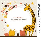 Birthday Card With Happy...