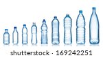 Many Water Bottles Isolated On...