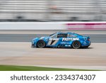 Small photo of July 15, 2023 - Loudon, NH, USA: NASCAR Cup Driver, Chris Buescher (17) takes to the track to practice for the Crayon 301 at the New Hampshire Motor Speedway in Loudon NH.