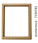 plastic photo frame isolated... | Shutterstock . vector #7250785