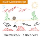 Western Desert Doodle Set....