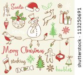 Photo of Line of christmas crackers | Free christmas images