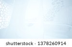 abstract parametric white... | Shutterstock . vector #1378260914
