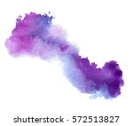 vector watercolor splash... | Shutterstock .eps vector #572513827