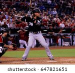 Small photo of Kevan Smith catcher for the Chicago White Sox at Chase Field in Phoenix Arizona USA May 24 ,2017.