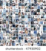 Business Collage Made Of 225...