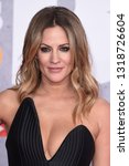 Small photo of LONDON, UK. February 20, 2019: Caroline Flack arriving for the BRIT Awards 2019 at the O2 Arena, London. Picture: Steve Vas/Featureflash *** EDITORIAL USE ONLY ***