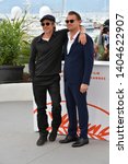 Small photo of CANNES, FRANCE. May 22, 2019: Brad Pitt & Leonardo DiCaprio at the photocall for "Once Upon a Time in Hollywood" at the 72nd Festival de Cannes. Picture: Paul Smith / Featureflash