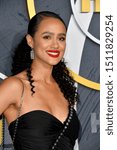 Small photo of LOS ANGELES, USA. September 23, 2019: Nathalie Emmanuel at the HBO post-Emmy Party at the Pacific Design Centre. Picture: Paul Smith/Featureflash