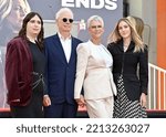 Small photo of LOS ANGELES, CA. October 12, 2022: Jamie Lee Curtis, husband Christopher Guest, and daughters Ruby Guest and Annie Guest at the TCL Chinese Theatre, Hollywood. Picture: Paul Smith-Featureflash