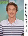 Small photo of LOS ANGELES, CA - MARCH 12, 2016: Jace Norman at the 2016 Kids' Choice Awards at The Forum, Los Angeles.