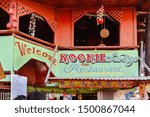 Small photo of Coron, Palawan/PH - Dec. 20, 2012: Kookie Lodge and Restaurant in rural Coron, Palawan, Philippines.