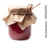 Raspberry Jam In A Jar Tied...
