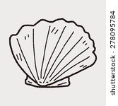 shell doodle | Shutterstock . vector #278095784