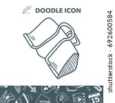 clip doodle | Shutterstock .eps vector #692600584