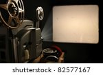Vintage 8mm Film Projector With ...