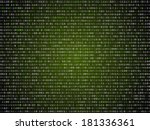 Binary Computer Code Green...