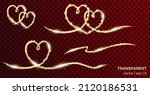 vector elements with gold... | Shutterstock .eps vector #2120186531