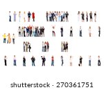 clerks compilation office... | Shutterstock . vector #270361751