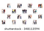 united company together we... | Shutterstock . vector #348113594