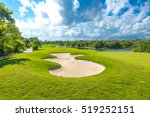 Sand Bunkers At The Beautiful...
