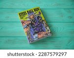Small photo of Jojo steel run ball manga, asian comic book, Vitoria, Spain, 10 of April 2023