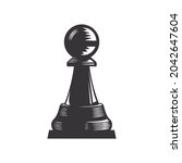 chess vector line art... | Shutterstock .eps vector #2042647604