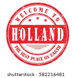 grunge stamp "welcome to... | Shutterstock .eps vector #582216481